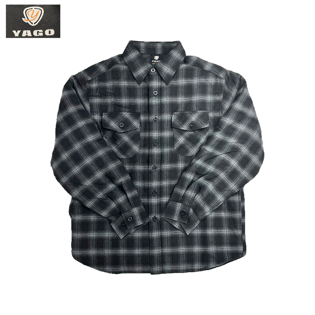 Yago Flannel Jacket with Two Side Pockets