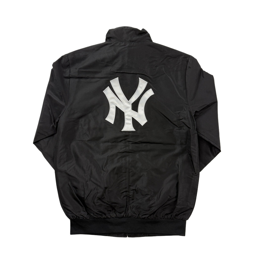 New York Yankees Zipper Windbreaker - Black