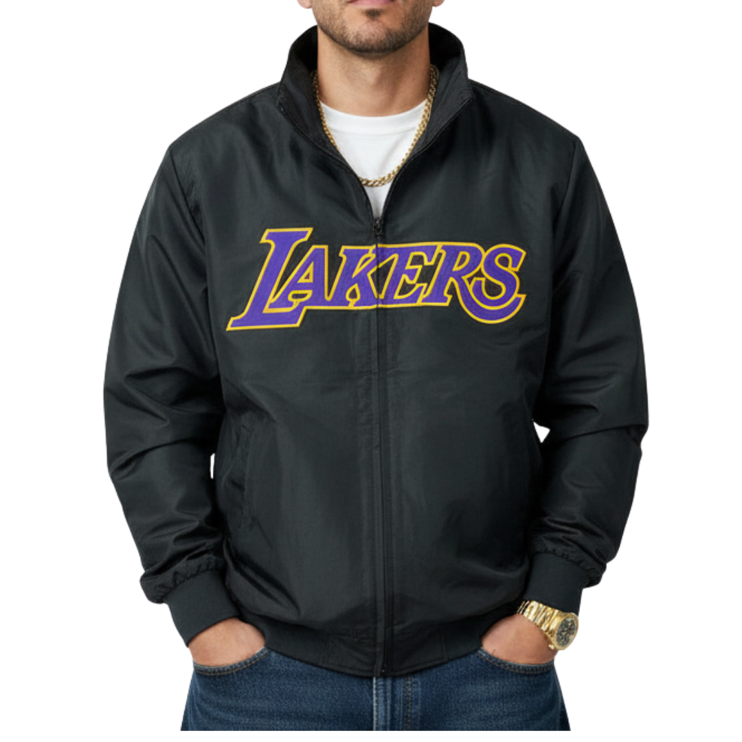 Los Angeles Lakers Windbreaker Zipper Jacket