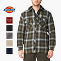Dickies Water Repellent Flannel Hooded Shirt Jacket