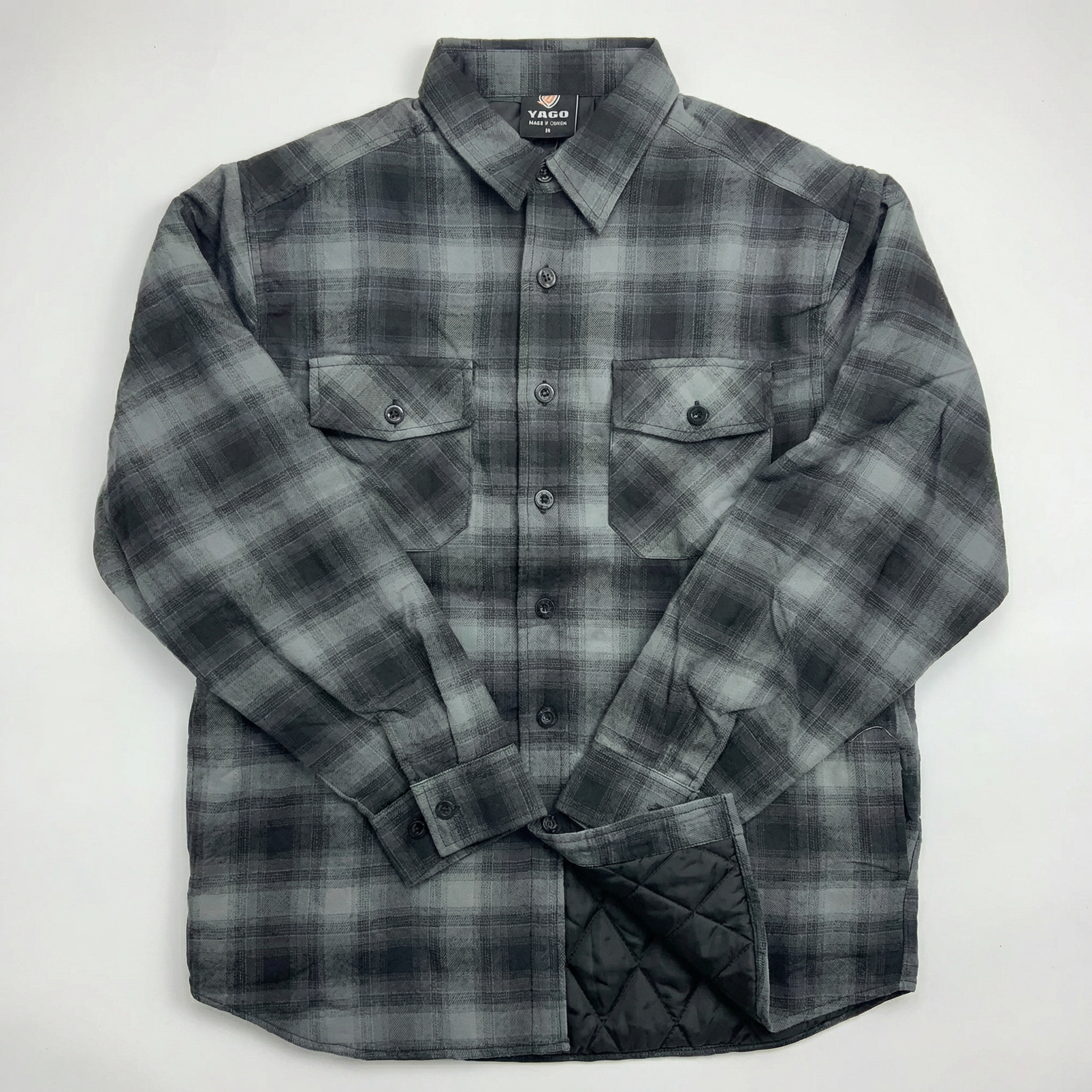 Yago Flannel Jacket with Two Side Pockets